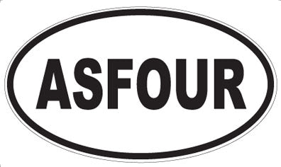 ASFOUR - Oval Magnet