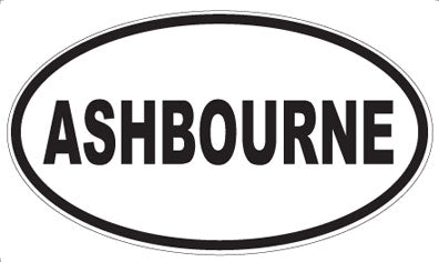 ASHBOURNE - Oval Magnet