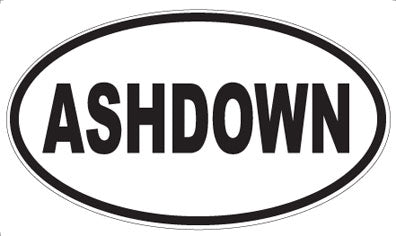 ASHDOWN - Oval Magnet