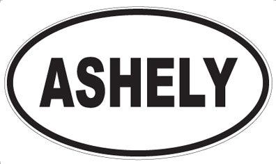 ASHELY - Oval Magnet