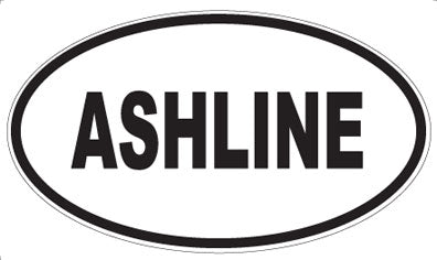 ASHLINE - Oval Magnet