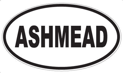 ASHMEAD - Oval Magnet