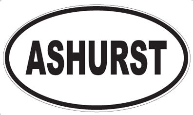 ASHURST - Oval Magnet