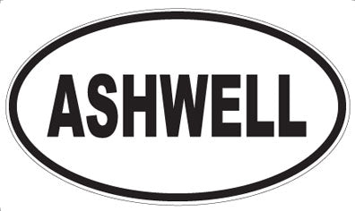 ASHWELL - Oval Magnet