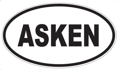 ASKEN - Oval Magnet