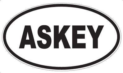 ASKEY - Oval Magnet