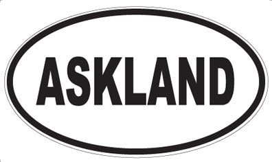 ASKLAND - Oval Magnet