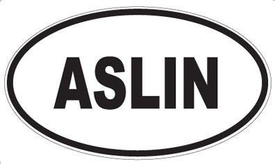 ASLIN - Oval Magnet