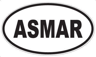 ASMAR - Oval Magnet