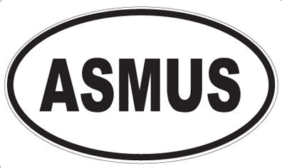 ASMUS - Oval Magnet