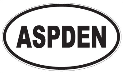 ASPDEN - Oval Magnet