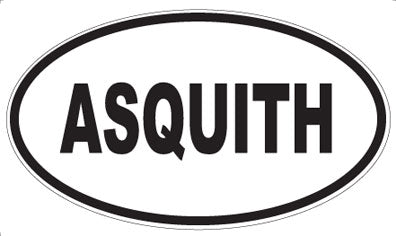 ASQUITH - Oval Magnet