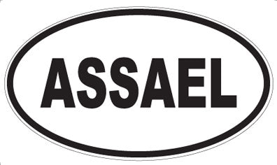 ASSAEL - Oval Magnet