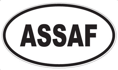 ASSAF - Oval Magnet