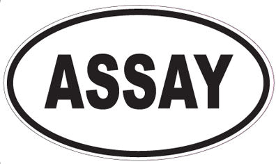 ASSAY - Oval Magnet
