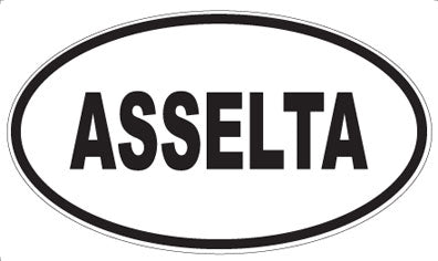 ASSELTA - Oval Magnet