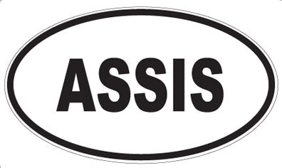 ASSIS - Oval Magnet