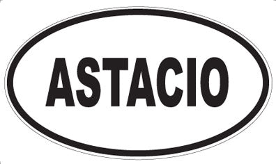 ASTACIO - Oval Magnet