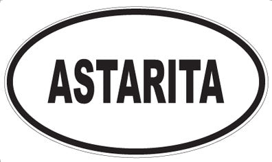 ASTARITA - Oval Magnet