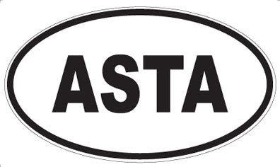 ASTA - Oval Magnet