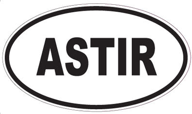 ASTIR - Oval Magnet