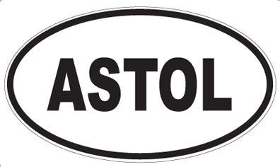 ASTOL - Oval Magnet