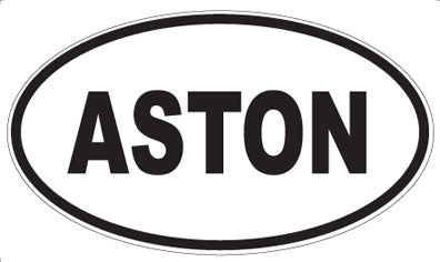 ASTON - Oval Magnet
