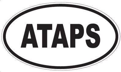ATAPS - Oval Sticker
