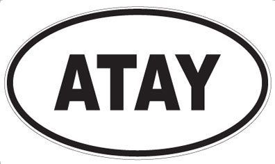 ATAY - Oval Magnet