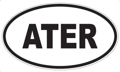 ATER - Oval Magnet