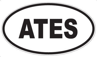 ATES - Oval Magnet