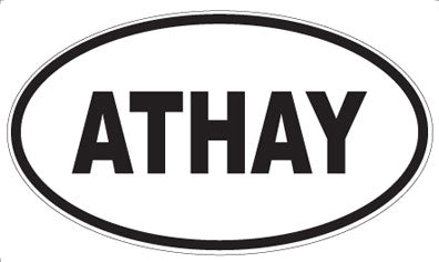 ATHAY - Oval Magnet