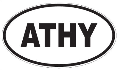 ATHY - Oval Magnet