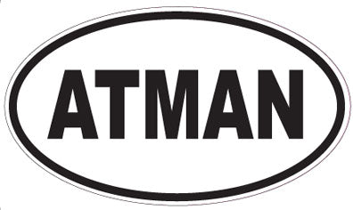 ATMAN - Oval Magnet
