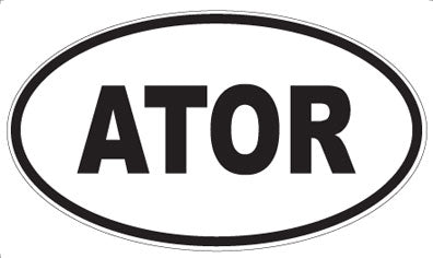 ATOR - Oval Magnet