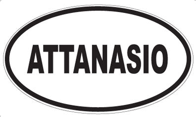 ATTANASIO - Oval Magnet