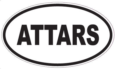 ATTARS - Oval Sticker
