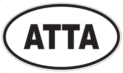 ATTA - Oval Magnet