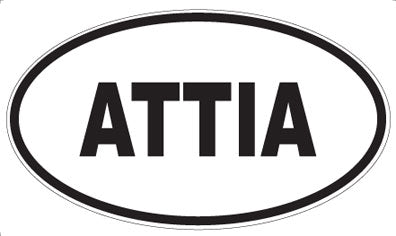 ATTIA - Oval Magnet