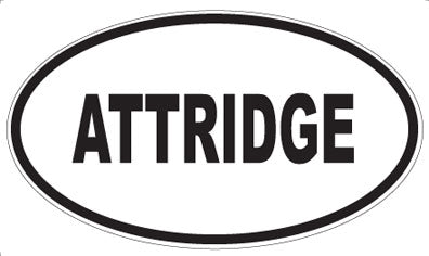 ATTRIDGE - Oval Magnet