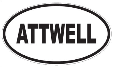 ATTWELL - Oval Magnet