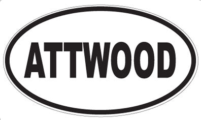 ATTWOOD - Oval Magnet