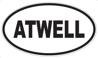 ATWELL - Oval Magnet