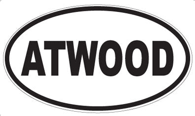 ATWOOD - Oval Magnet