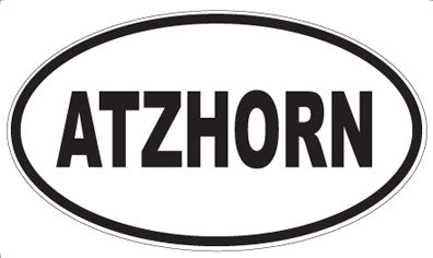 ATZHORN - Oval Magnet