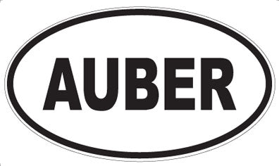 AUBER - Oval Magnet