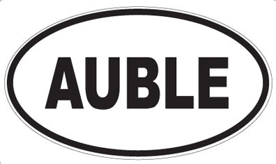 AUBLE - Oval Magnet