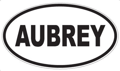 AUBREY - Oval Magnet