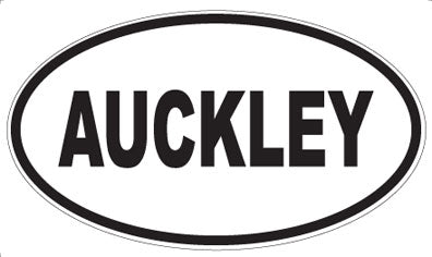 AUCKLEY - Oval Magnet