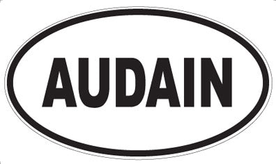 AUDAIN - Oval Magnet